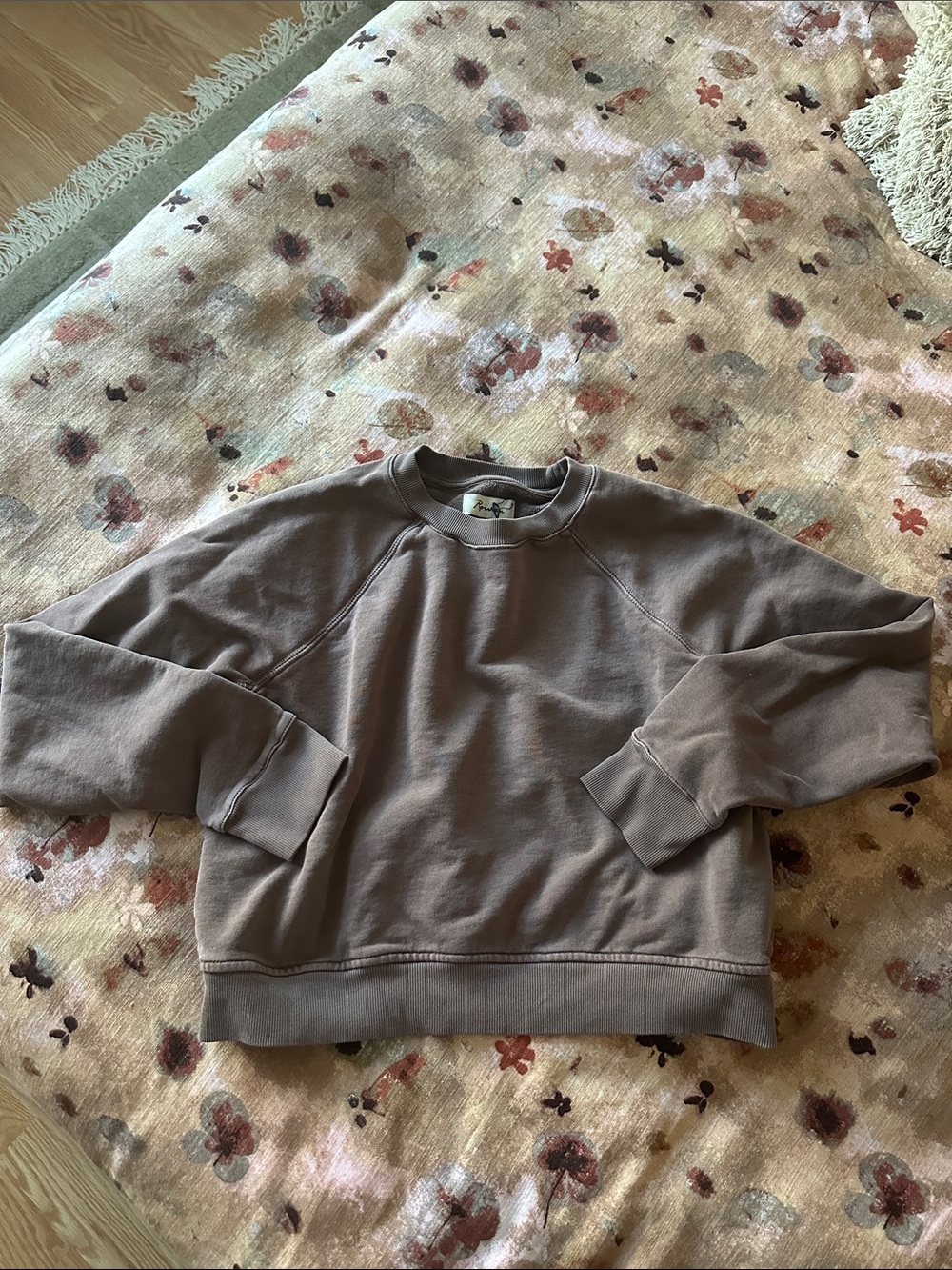 Rowan women’s Crewneck Sweatshirt in Muted Taupe